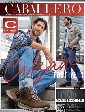 Catálogo CKLASS Calzado Caballero Otoño Invierno 2025